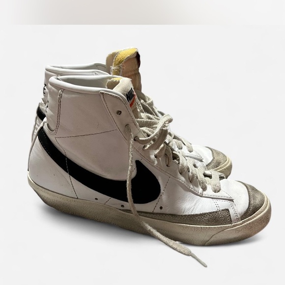 Nike Shoes - Nike Classic White and Black High-Tops